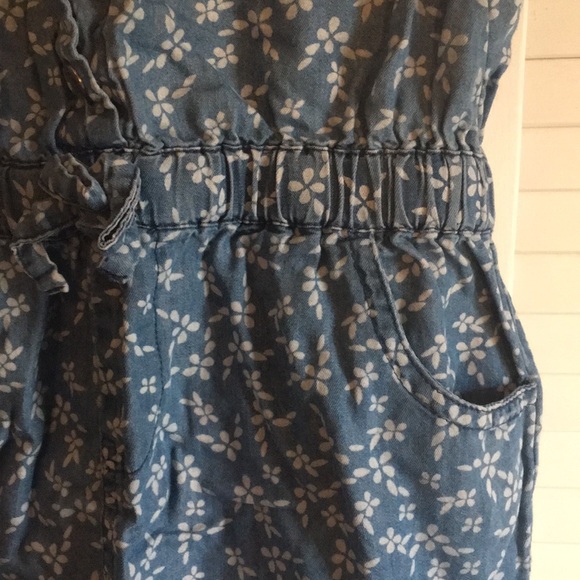 Chambray Romper - Picture 2 of 3